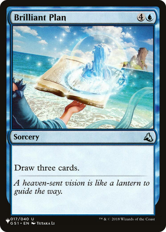 Image for Brilliant Plan (017/040) (The List Reprints) - Magic: The Gathering