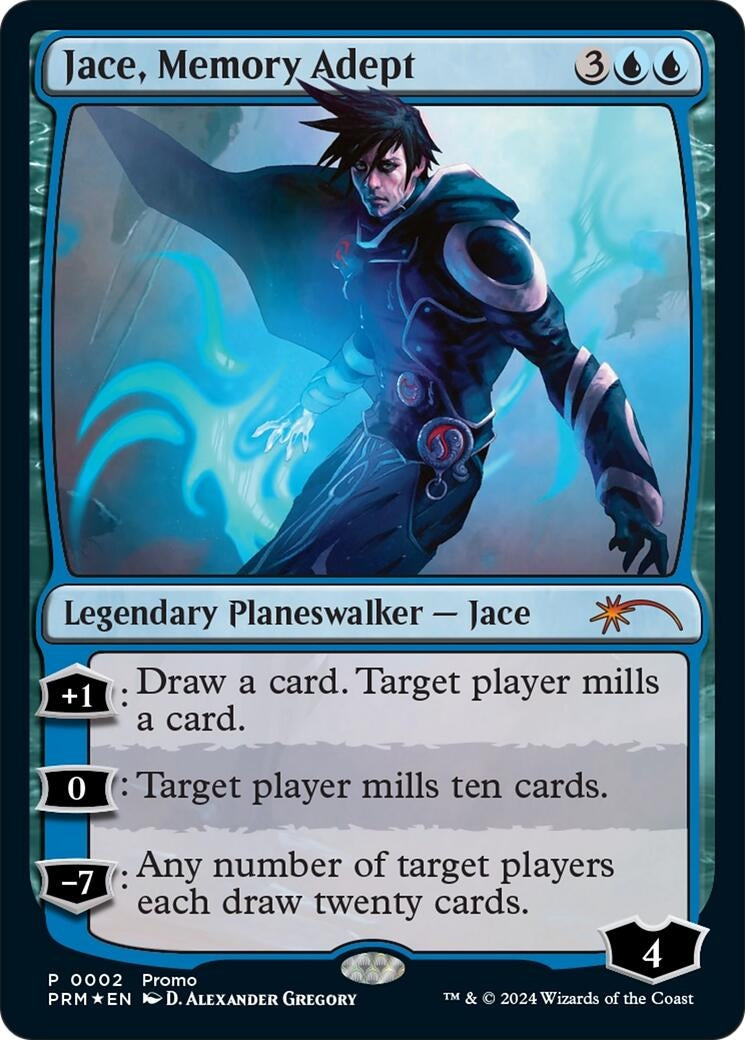 Image for Jace, Memory Adept (Deluxe Commander Kit) (2) (Unique and Miscellaneous Promos) - Magic: The Gathering
