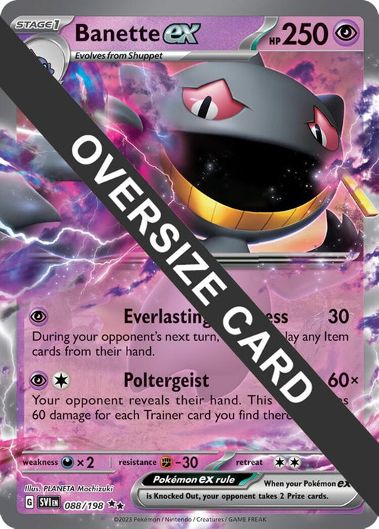 Image for Banette ex (088/198) (Jumbo Cards) - Pokemon