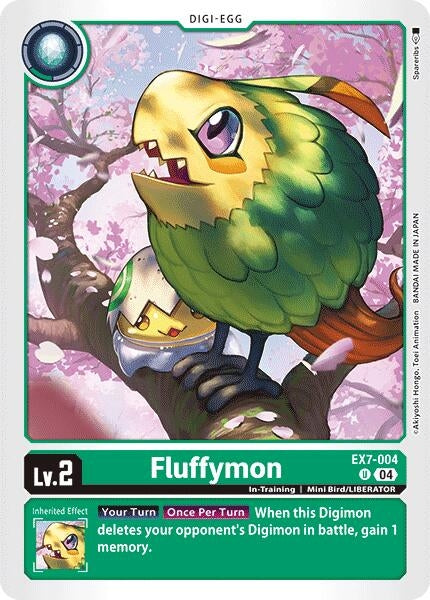 Image for Fluffymon (EX7-004 U) (Digimon LIBERATOR) - Digimon Card Game