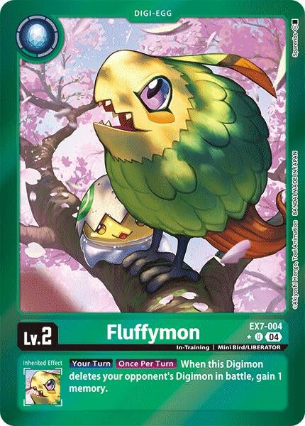 Image for Fluffymon (Foil) (EX7-004 U) (Digimon LIBERATOR) - Digimon Card Game