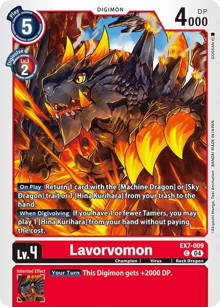 Image for Lavorvomon (EX7-009 C) (Digimon LIBERATOR) - Digimon Card Game
