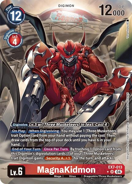 Image for MagnaKidmon (Alternate Art) (EX7-013 SR) (Digimon LIBERATOR) - Digimon Card Game