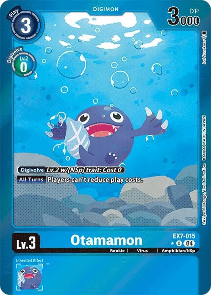 Image for Otamamon (Foil) (EX7-015 U) (Digimon LIBERATOR) - Digimon Card Game