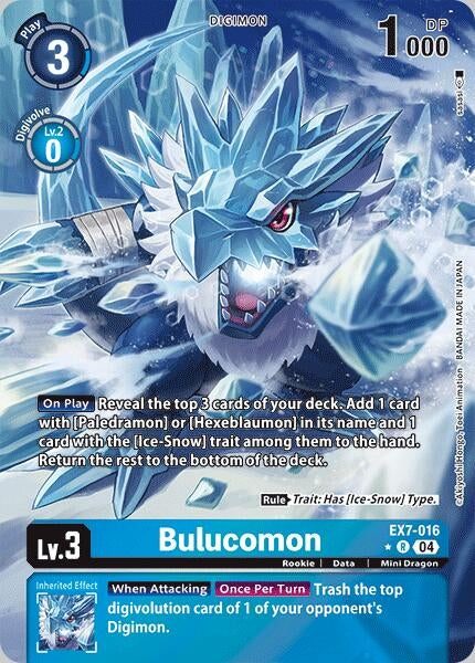 Image for Bulucomon (Alternate Art) (EX7-016 R) (Digimon LIBERATOR) - Digimon Card Game