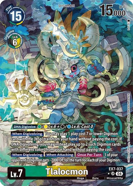 Image for Tlalocmon (Alternate Art) (EX7-037 SR) (Digimon LIBERATOR) - Digimon Card Game