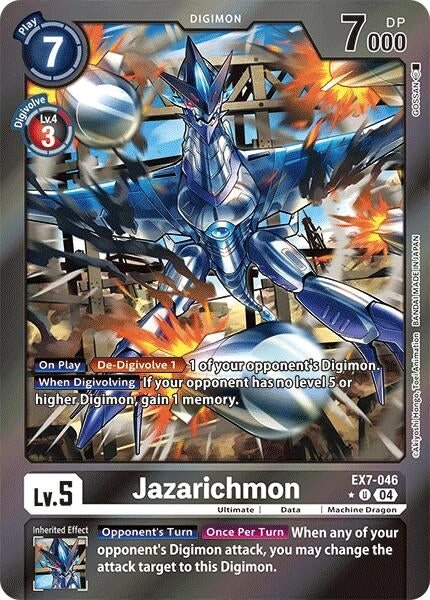 Image for Jazarichmon (Foil) (EX7-046 UC) (Digimon LIBERATOR) - Digimon Card Game