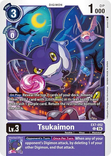 Image for Tsukaimon (EX7-052 C) (Digimon LIBERATOR) - Digimon Card Game