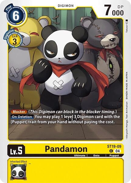Image for Pandamon (ST19-09 C) (Starter Deck 19: Fable Waltz) - Digimon Card Game