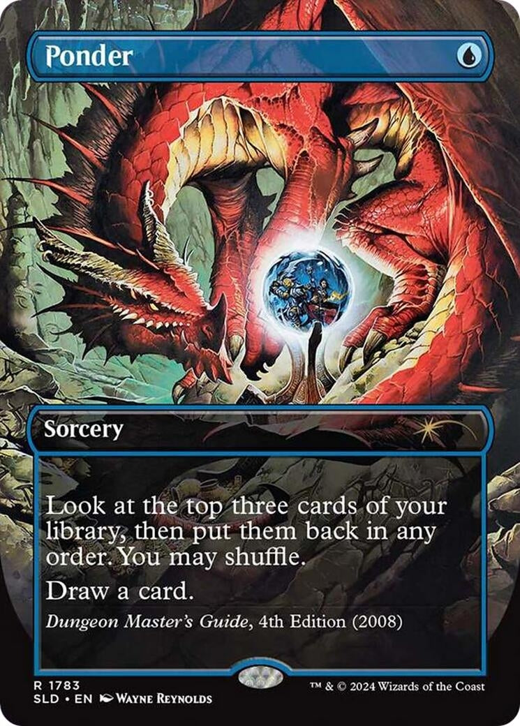 Image for Ponder (1783) (1783) (Secret Lair Drop Series) - Magic: The Gathering