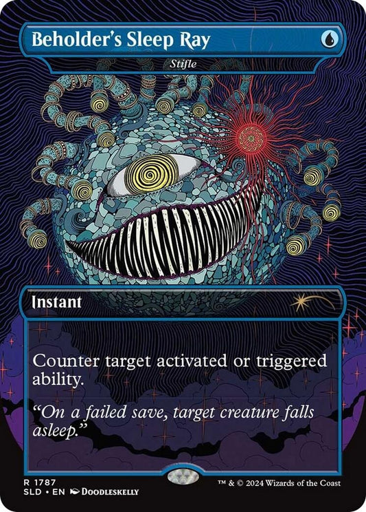 Image for Beholder's Sleep Ray - Stifle (1787) (Secret Lair Drop Series) - Magic: The Gathering
