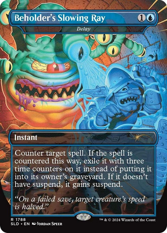 Image for Beholder's Slowing Ray - Delay (1788) (Secret Lair Drop Series) - Magic: The Gathering
