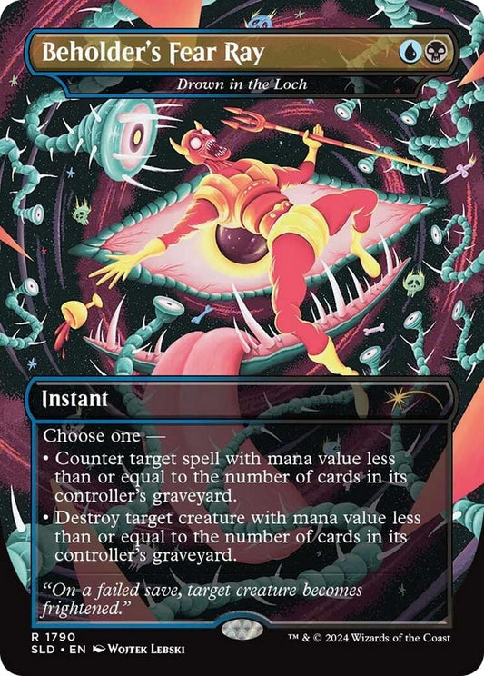 Image for Beholder's Fear Ray - Drown in the Loch (1790) (Secret Lair Drop Series) - Magic: The Gathering