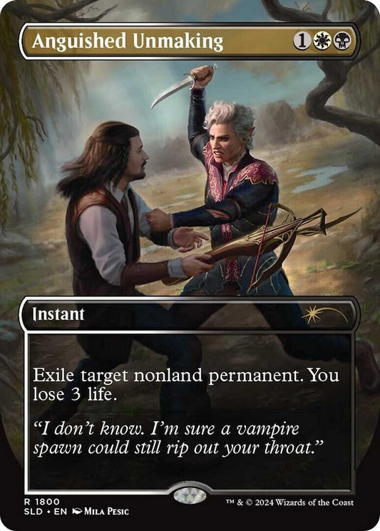 Image for Anguished Unmaking (1800) (1800) (Secret Lair Drop Series) - Magic: The Gathering