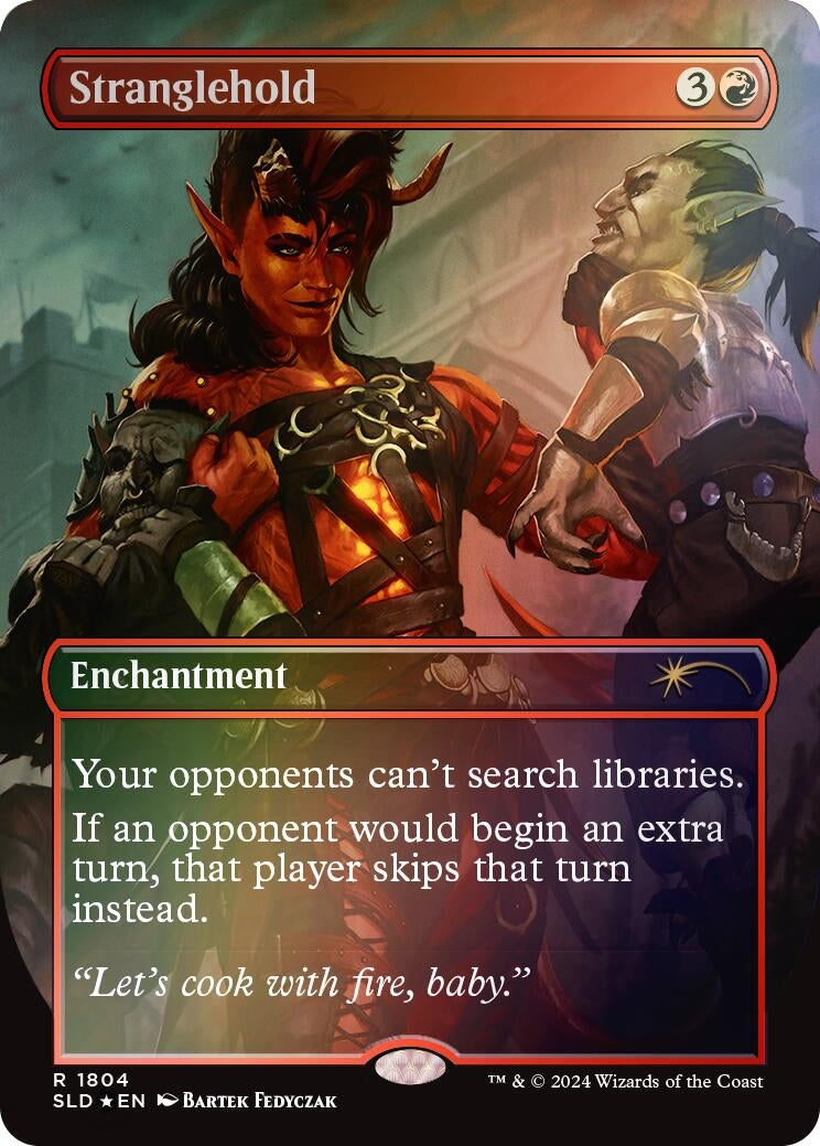Image for Stranglehold (Rainbow Foil) (1804) (Secret Lair Drop Series) - Magic: The Gathering