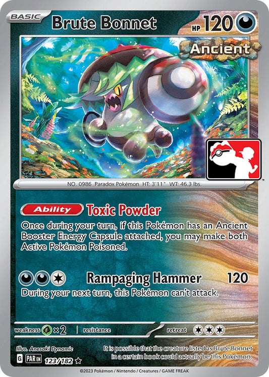 Image for Brute Bonnet (123/182) (Prize Pack Series Cards) - Pokemon