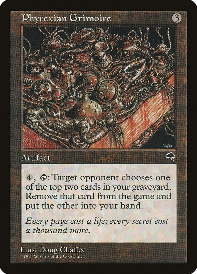 Image for Phyrexian Grimoire (301) (Tempest) - Magic: The Gathering