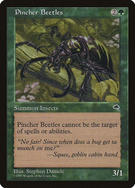 Image for Pincher Beetles (244) (Tempest) - Magic: The Gathering