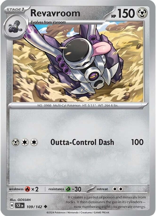 Image for Revavroom (109/142) (SV07: Stellar Crown) - Pokemon