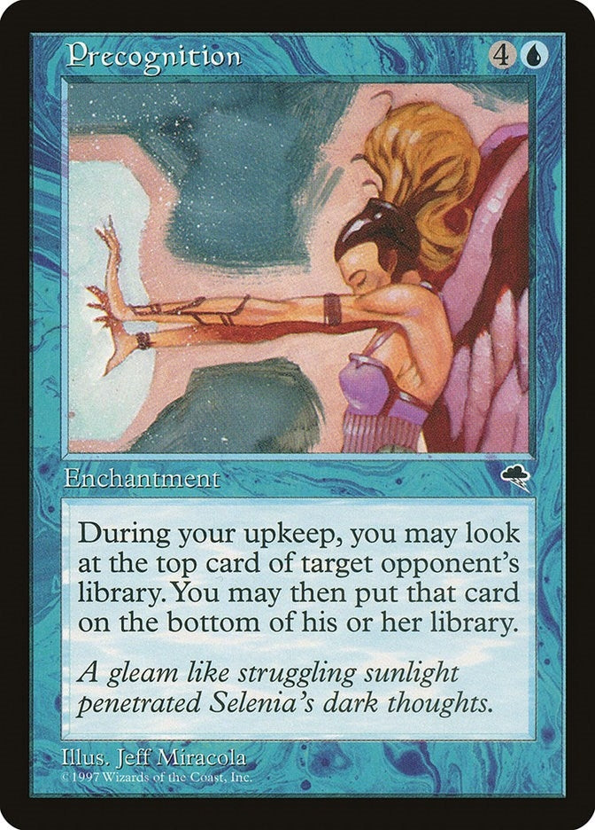 Image for Precognition (79) (Tempest) - Magic: The Gathering
