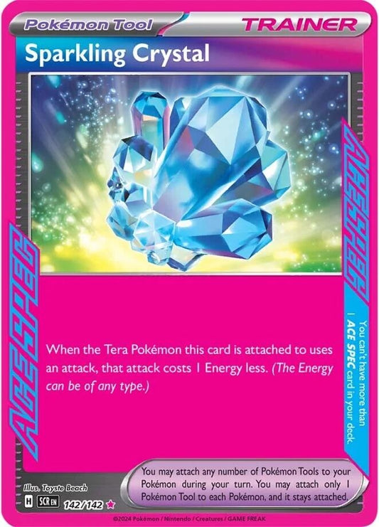 Image for Sparkling Crystal (142/142) (SV07: Stellar Crown) - Pokemon