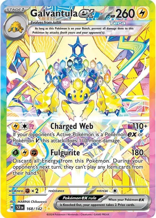 Image for Galvantula ex (168/142) (SV07: Stellar Crown) - Pokemon