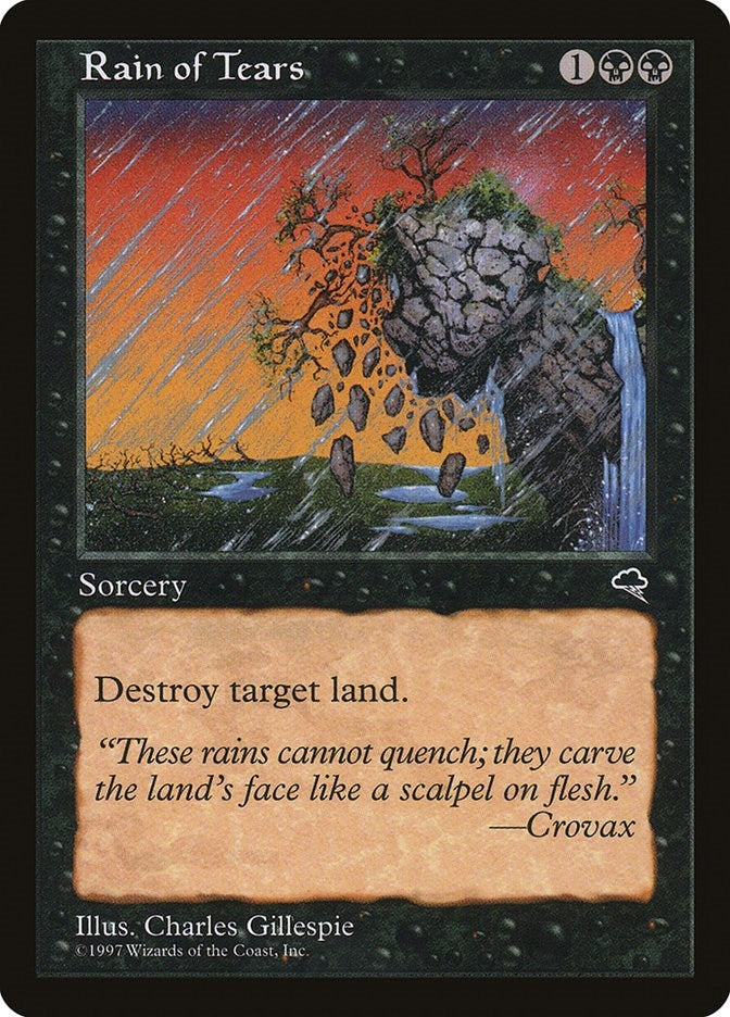 Image for Rain of Tears (149) (Tempest) - Magic: The Gathering