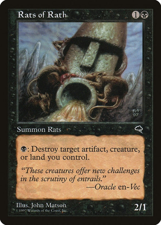 Image for Rats of Rath (150) (Tempest) - Magic: The Gathering