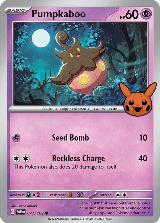 Image for Pumpkaboo (077/182) (Trick or Trade BOOster Bundle 2024) - Pokemon