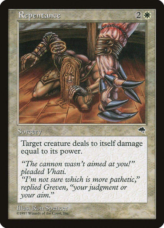Image for Repentance (37) (Tempest) - Magic: The Gathering