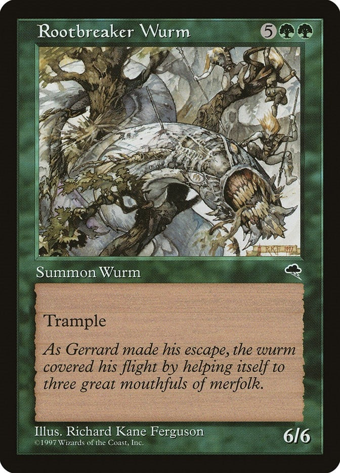 Image for Rootbreaker Wurm (251) (Tempest) - Magic: The Gathering