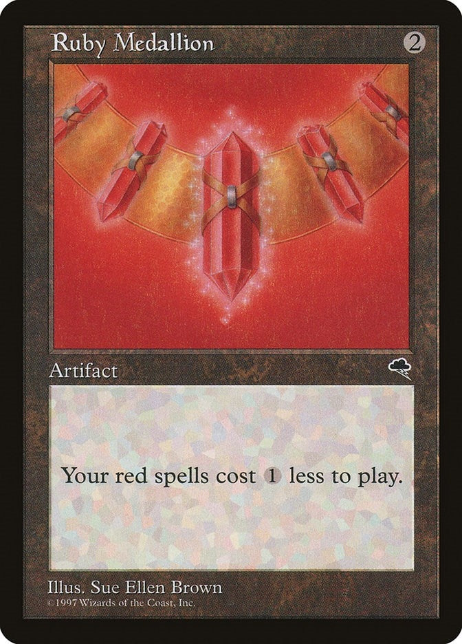 Image for Ruby Medallion (305) (Tempest) - Magic: The Gathering