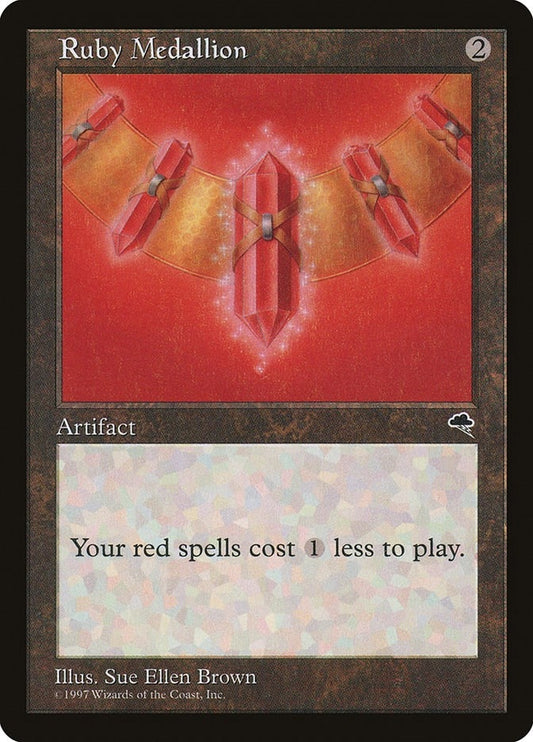 Image for Ruby Medallion (305) (Tempest) - Magic: The Gathering