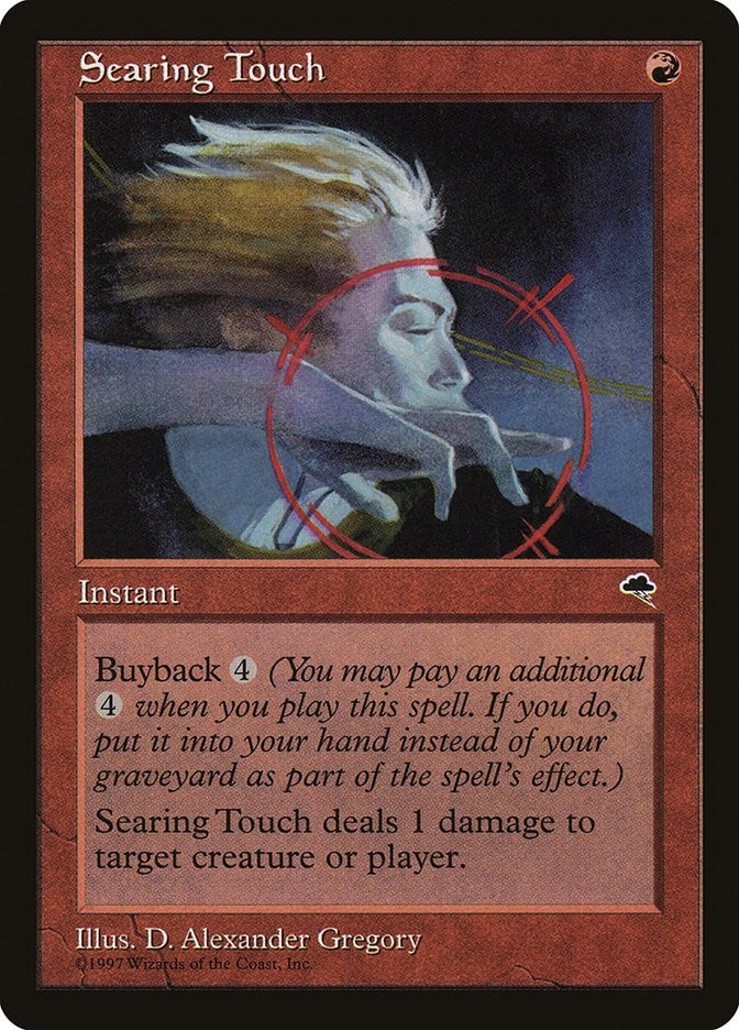 Image for Searing Touch (201) (Tempest) - Magic: The Gathering