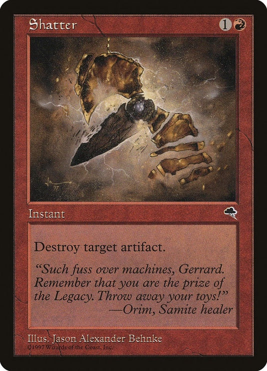 Image for Shatter (203) (Tempest) - Magic: The Gathering