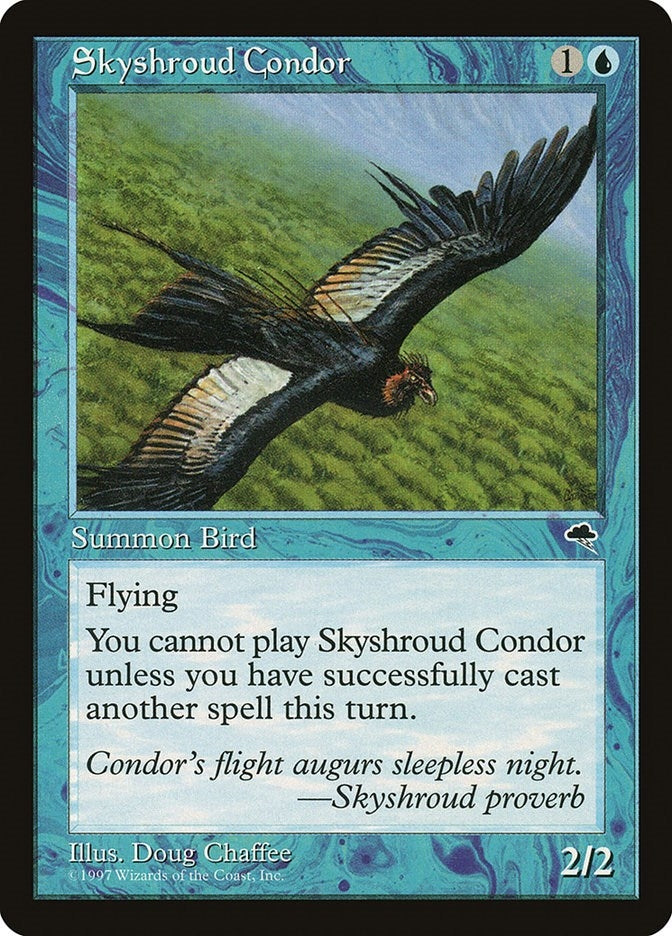Image for Skyshroud Condor (88) (Tempest) - Magic: The Gathering