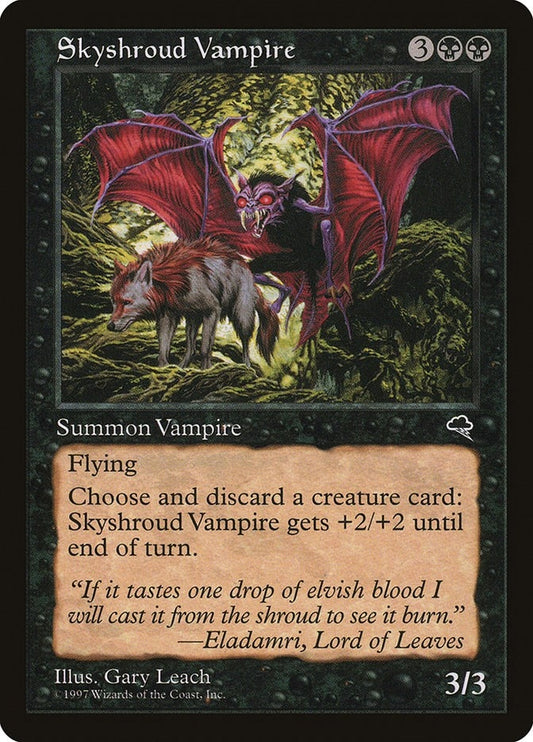 Image for Skyshroud Vampire (157) (Tempest) - Magic: The Gathering
