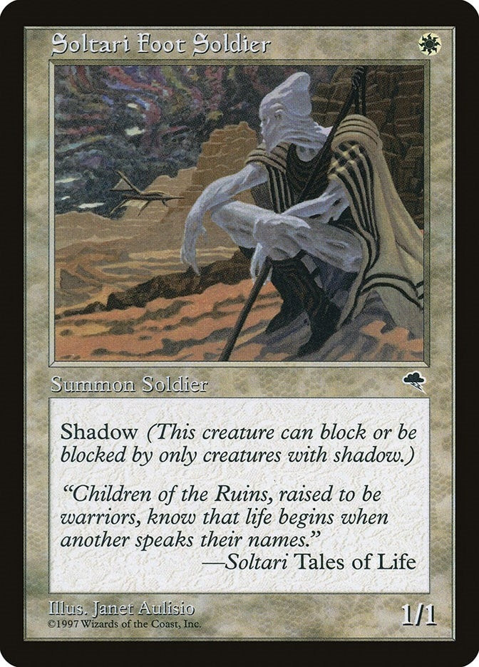 Image for Soltari Foot Soldier (43) (Tempest) - Magic: The Gathering