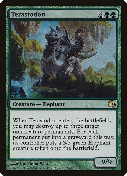 Image for Terastodon (7) (Premium Deck Series: Graveborn) - Magic: The Gathering