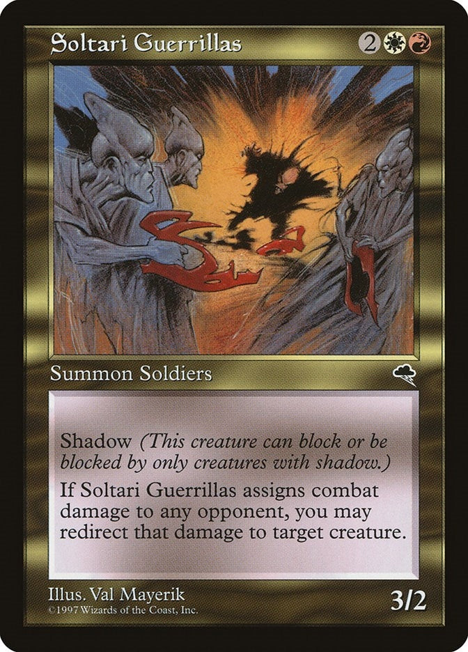 Image for Soltari Guerrillas (272) (Tempest) - Magic: The Gathering