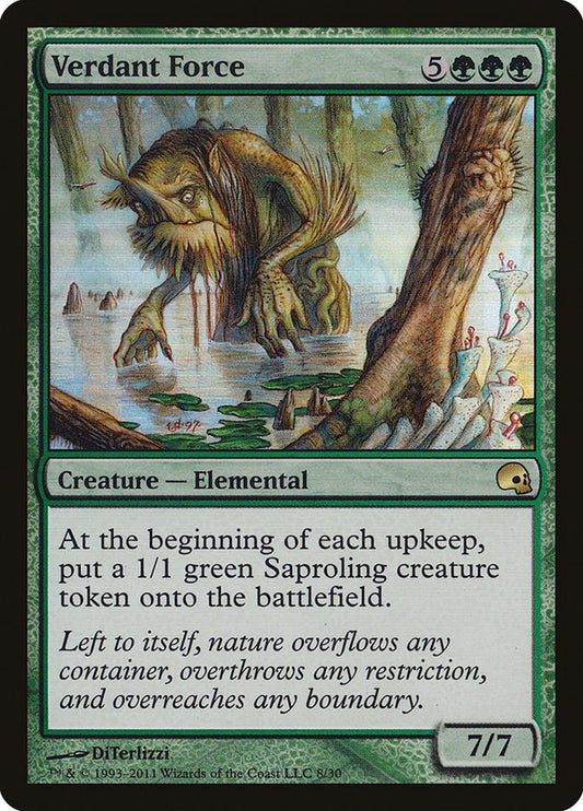 Image for Verdant Force (8) (Premium Deck Series: Graveborn) - Magic: The Gathering