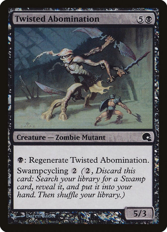 Image for Twisted Abomination (4) (Premium Deck Series: Graveborn) - Magic: The Gathering