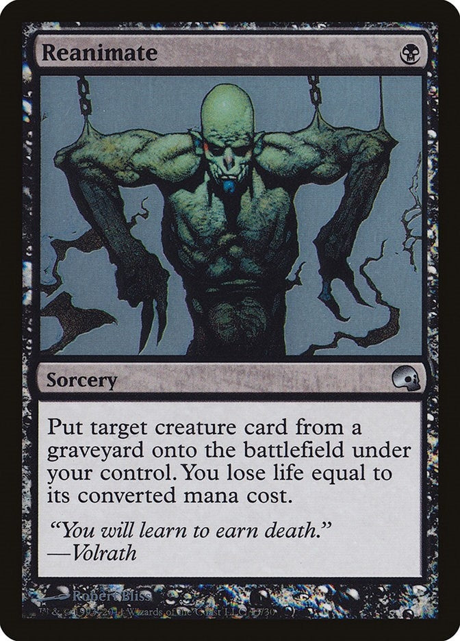 Image for Reanimate (15) (Premium Deck Series: Graveborn) - Magic: The Gathering
