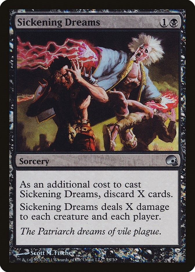 Image for Sickening Dreams (18) (Premium Deck Series: Graveborn) - Magic: The Gathering