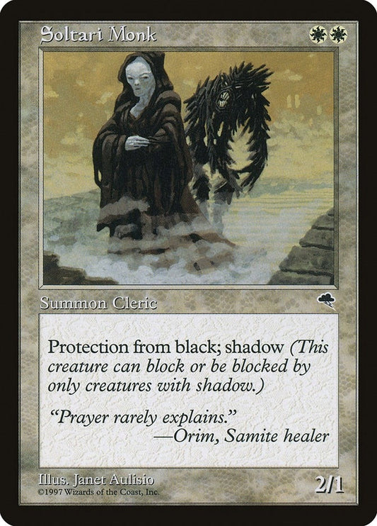 Image for Soltari Monk (45) (Tempest) - Magic: The Gathering
