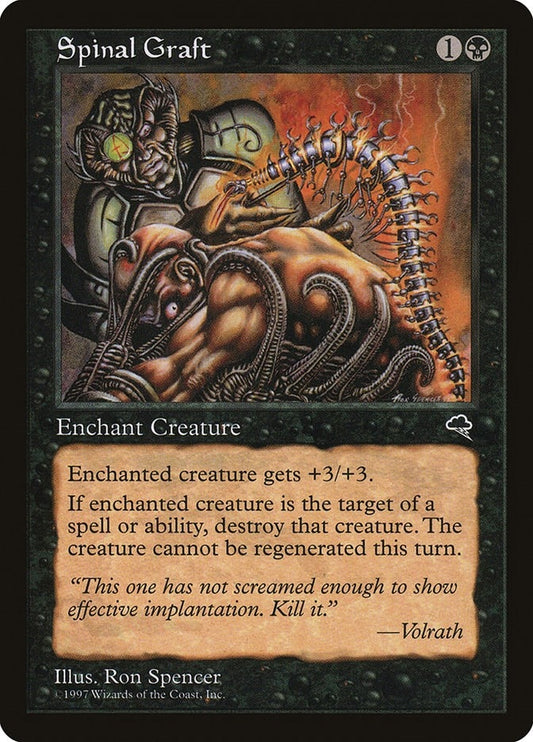 Image for Spinal Graft (159) (Tempest) - Magic: The Gathering