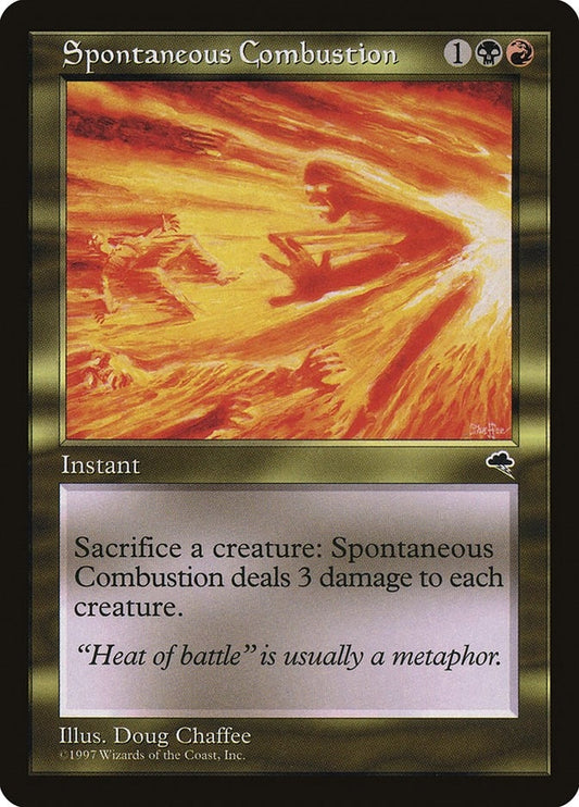 Image for Spontaneous Combustion (273) (Tempest) - Magic: The Gathering
