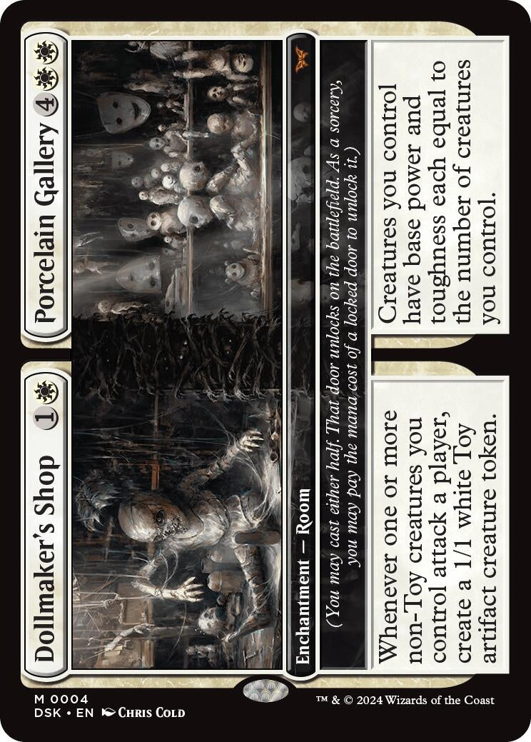 Image for Dollmaker's Shop // Porcelain Gallery (4) (Duskmourn: House of Horror) - Magic: The Gathering