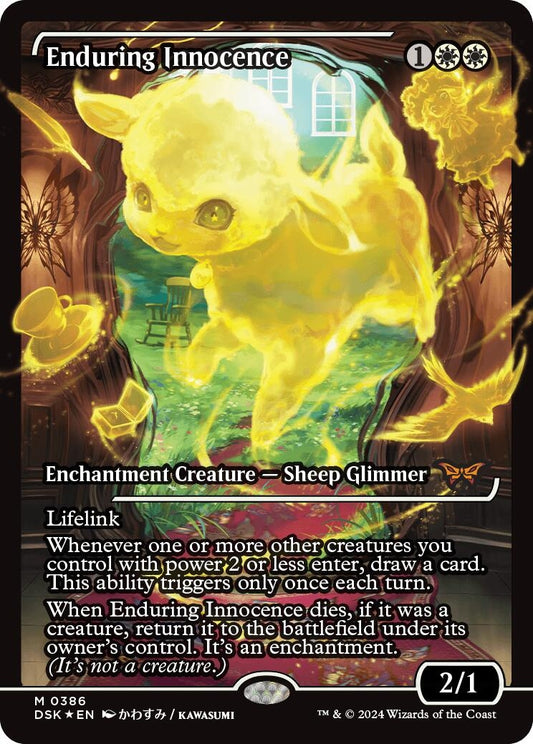 Image for Enduring Innocence (Showcase) (386) (Duskmourn: House of Horror) - Magic: The Gathering