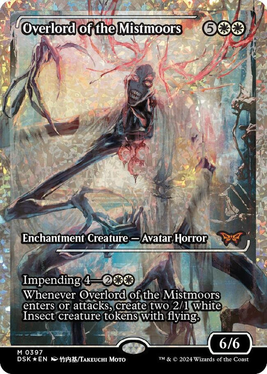 Image for Overlord of the Mistmoors (Showcase) (Fracture Foil) (397) (Duskmourn: House of Horror) - Magic: The Gathering